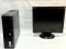 Комплект ПК: Б-клас Fujitsu Esprimo E5730 E85 SFF / Intel Core 2 Duo E8500 (2 ядра по 3.16 GHz) / 4 GB DDR2 / 160 GB HDD / Intel HD Graphics / DVD-ROM + Монітор Б-клас ViewSonic VA703b / 17" (1280x1024) TN / VGA  б/в