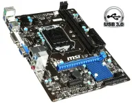 Материнская плата MSI B85M-IE35 / Socket LGA1150 б/в
