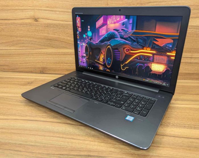 Мобільна робоча станція HP zBook 17 G3 / 17.3" (1920x1080) IPS / Intel Xeon E3-1575M v5 (4 (8) ядра по 3.0 - 3.9 GHz) / 32 GB DDR4 / 512 GB SSD / nVidia Quadro M4000M, 4 GB GDDR5, 256-bit / WebCam / Fingerprint / Windows 10 б/в - зображення 5