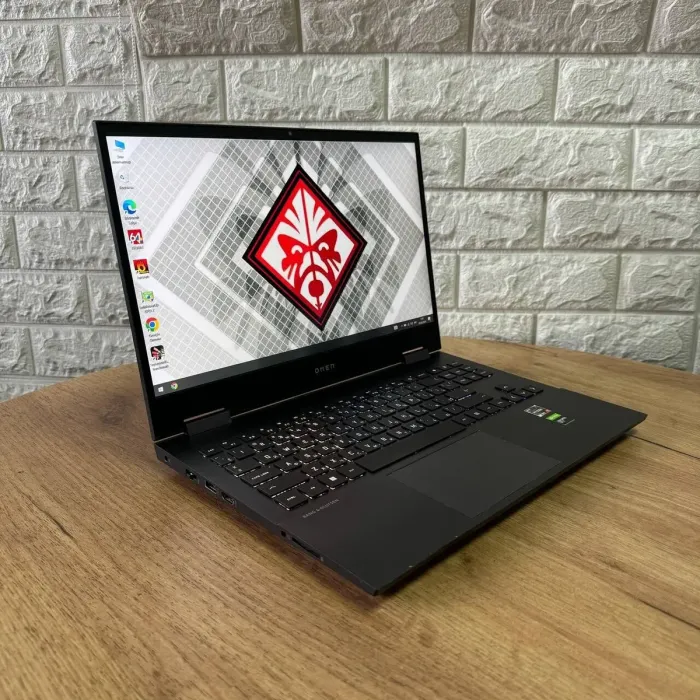 Ігровий ноутбук Б-клас HP Omen 15-en0013dx / 15.6" (1920x1080) IPS / AMD Ryzen 7 4800H (8 (16) ядер по 2.9 - 4.2 GHz) / 16 GB DDR4 / 512 GB SSD / nVidia GeForce GTX 1660 Ti, 6 GB GDDR6, 192-bit / WebCam б/в - зображення 4