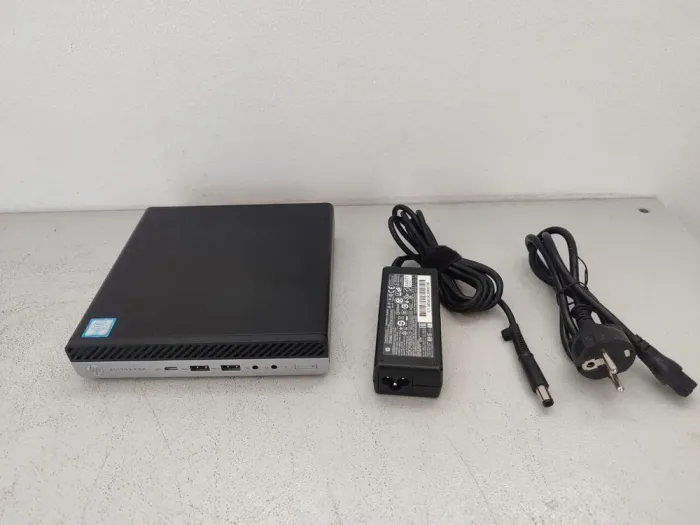 Неттоп HP EliteDesk 800 G3 USFF / Intel Core i5-6500T (4 ядер по 2.5 - 3.1 GHz) / 8 GB DDR4 / 240 GB SSD / Intel UHD Graphics 530 б/в - зображення 6