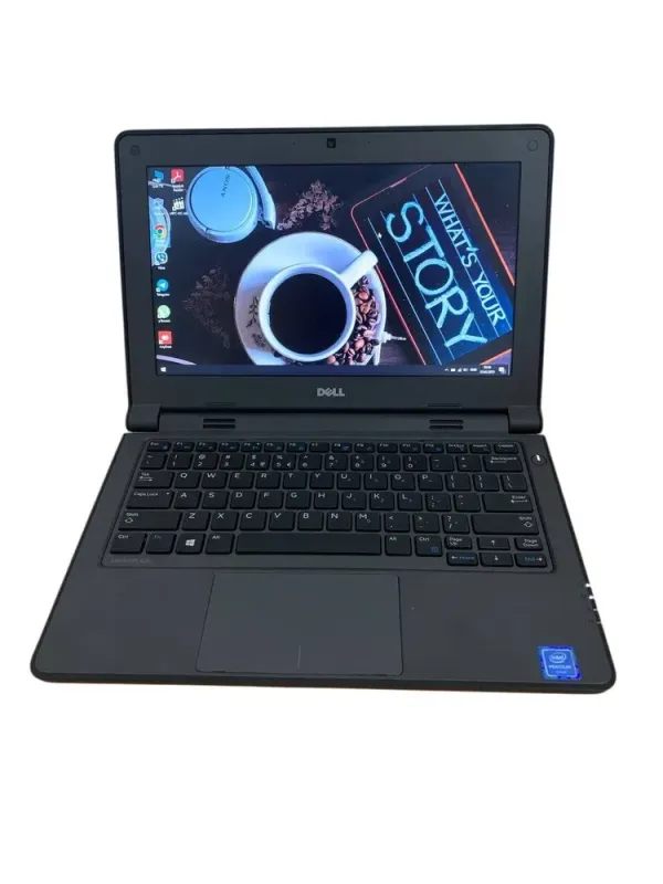 Нетбук Dell Latitude 3150 / 11.6" (1366x768) TN / Intel Pentium N3540 (4 ядра по 2.16 - 2.66 GHz) / 8 GB DDR3 / 256 GB SSD / Intel HD Graphics / WebCam / Win 10 Pro б/в - зображення 2
