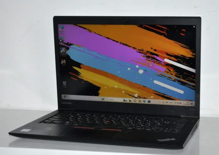 Ультрабук Б-клас Lenovo ThinkPad T470s / 14" (1920x1080) IPS / Intel Core i5-7300U (2 (4) ядра 2.6 - 3.5 GHz) / 16 GB DDR4 / 512 GB SSD / Intel HD Graphics 620 / WebCam / Два АКБ / Windows 11 Pro б/в - зображення 2