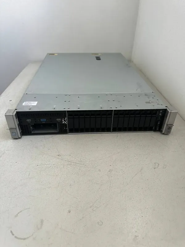 Сервер HP ProLiant DL380 Gen9 (18x 2.5 SFF) 2U Rack / 2x Intel Xeon E5-2667 v3 (8 (16) ядра по 3.2 - 3.6 GHz) / 128 GB DDR4 / 2x 1200 GB HDD (SAS) / RAID HP Smart Array P440ar / 2x 500W б/в - зображення 2