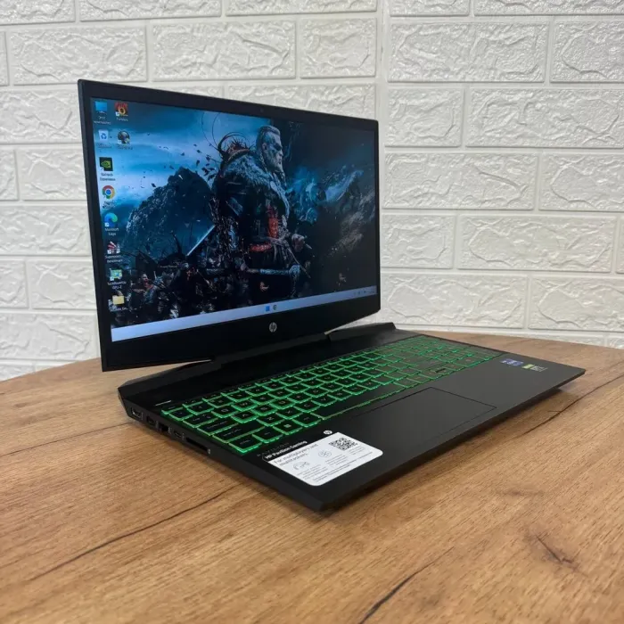 Ігровий ноутбук Б-клас HP Pavilion Gaming 15-dk2003nr / 15.6" (1920x1080) IPS / Intel Core i7-11370H (4 (8) ядра по 3.0 - 4.8 GHz) / 16 GB DDR4 / 512 GB SSD / nVidia GeForce RTX 3050, 4 GB GDDR6, 128-bit / WebCam б/в - зображення 4