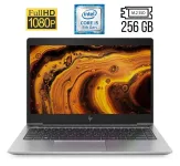 Ноутбук Б-клас HP ZBook 14U G5 / 14" (1920x1080) IPS / Intel Core i5-8350U (4 (8) ядра по 1.7 - 3.6 GHz) / 8 GB DDR4 / 256 GB SSD M.2 / Intel UHD Graphics 620 / WebCam / Fingerprint / HDMI б/в