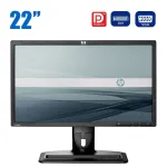 Монітор HP ZR22w/22" (1920x1080) IPS/DVI, VGA, DisplayPort/VESA 100x100 + Кабель живлення б/в