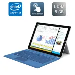 Нетбук-трансформер Microsoft Surface Pro 3 / 12" (2160x1440) IPS Touch / Intel Core i7-4650U (2 (4) ядра по 1.7 - 3.3 GHz) / 8 GB DDR3 / 512 GB SSD / Intel HD Graphics 5000 / WebCam б/в