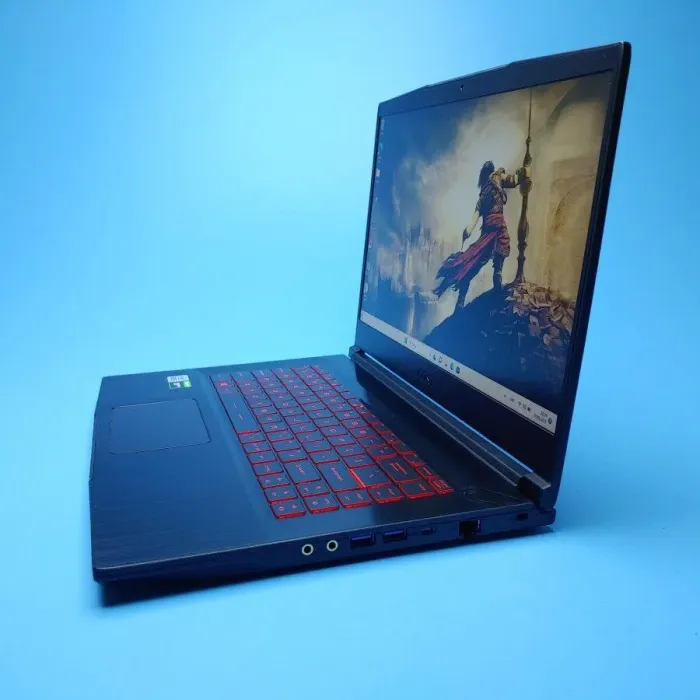 Ігровий ноутбук MSI GF63 Thin 10SC / 15.6" (1920x1080) IPS / Intel Core i5-10500H (6 (12) ядер по 2.5 - 4.5 GHz) / 8 GB DDR4 / 256 GB SSD / nVidia GeForce GTX 1650 Max-Q, 4 GB GDDR6, 128-bit / WebCam / Win 11 Home б/в - зображення 5