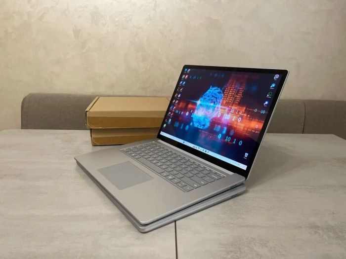 Ультрабук Microsoft Surface Laptop 4 1979 / 15" (2496x1664) IPS Touch / Intel Core i7-1185G7 (4 (8) ядра по 3.0 - 4.8 GHz) / 16 GB DDR4 / 256 GB SSD M.2 / Intel Iris Xe Graphics / WebCam б/в - зображення 4