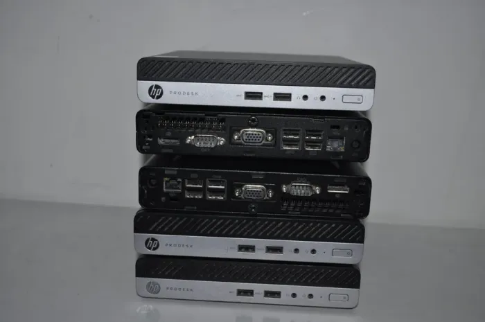 Неттоп HP ProDesk 400 G3 Mini PC USFF / Intel Core i5-7500T (4 ядра по 2.7 - 3.3 GHz) / 8 GB DDR4 / 120 GB SSD / HD Graphics 630 / Windows 11 Pro + Блок живлення б/в - зображення 7