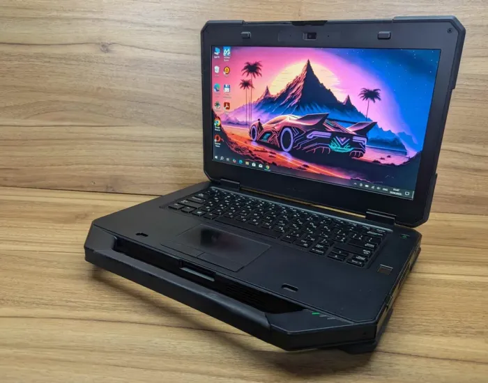 Захищений ноутбук Dell Rugged Latitude 5414 / 14" (1920x1080) IPS Touch / Intel Core i5-6300U (2 (4) ядра по 2.4 - 3.0 GHz) / 16 GB DDR4 / 480 GB SSD / Intel HD Graphics 520 / WebCam / TouchID / Windows 10 б/в - зображення 5