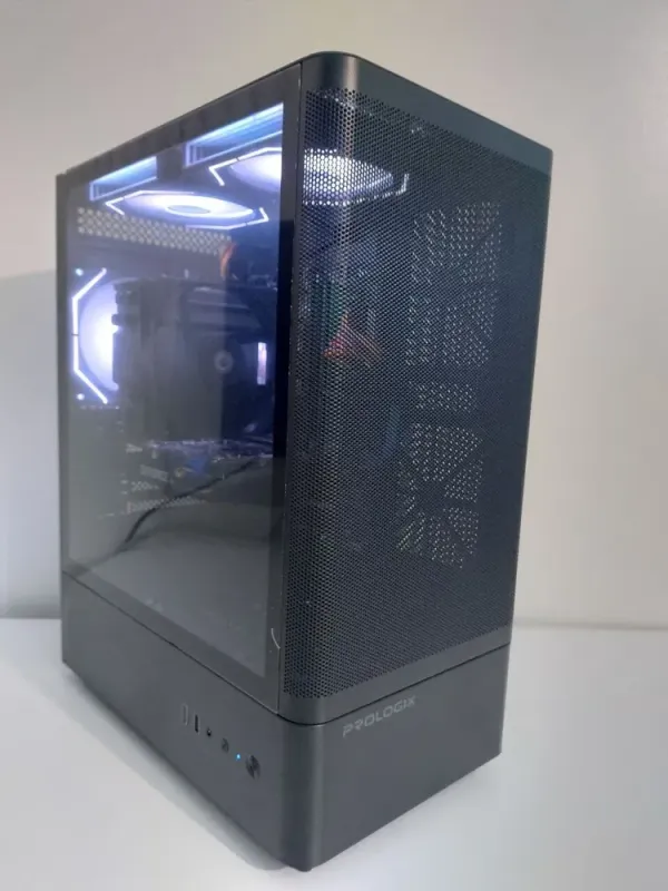 Комп'ютер Prologix GM-01MAV Tower / Intel Core i7-4790K (4 (8) ядра по 4,0 - 4,4 ГГц) / 24 ГБ DDR3 / 512 ГБ SSD + 500 ГБ HDD / nVidia GeForce GTX 1650, 4 ГБ GDDR6, 128-біт / 500 Вт б/в - зображення 2