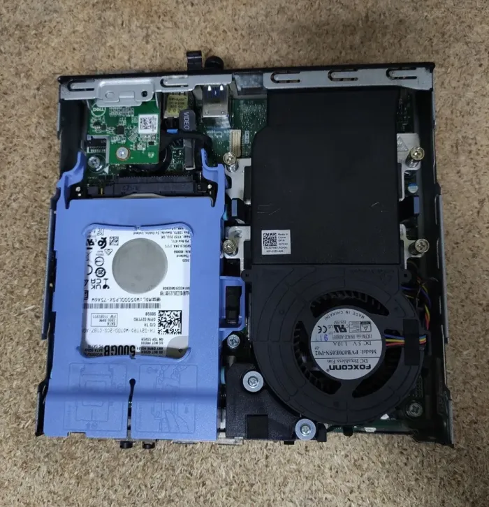 Неттоп Dell OptiPlex 3060 USFF / Intel Core i3-8100T (4 ядра по 3.1 GHz) / 8 GB DDR4 / 120 GB SSD + 500 GB HDD / Intel UHD Graphics 630 / 65W б/в - зображення 4