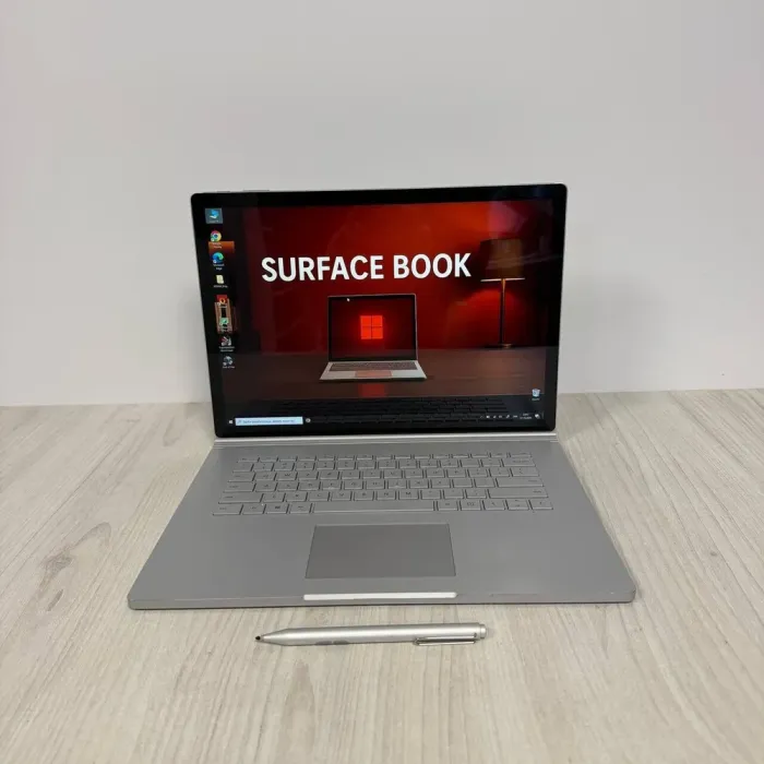 Ігровий ультрабук-трансформер Microsoft Surface Book 2 / 15.0" (3240x2160) IPS Touch / Intel Core i7-8650U (4 (8) ядра по 1.9 - 4.2 GHz) / 16 GB DDR4 / 512 GB SSD NVMe / nVidia GeForce GTX 1060 Max-Q, 6 GB GDDR5, 192-bit / WebCam б/в - зображення 2