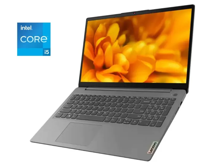 Ультрабук Б-клас Lenovo IdeaPad 3 15IAU7 / 15.6" (1920x1080) IPS Touch / Intel Core i5-1235U (10 (12) ядер по 3.3 - 4.4 GHz) / 8 GB DDR4 / 256 GB SSD / Intel Iris Xe Graphics / WebCam б/в - зображення 1