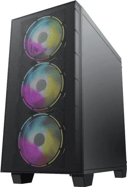 Ігровий ПК Forsage GameMax Aero Mini Black / AMD Ryzen 5 5500 (6 (12) ядер по 3,6 - 4,2 ГГц) / 8 ГБ DDR4 / 480 ГБ SSD / nVidia GeForce GTX 1060, 6 ГБ GDDR5, 192-б - зображення 3