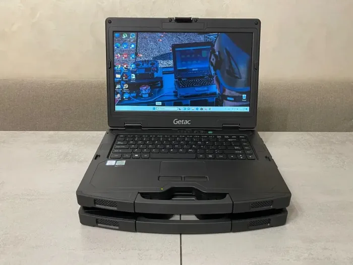 Напівзахищений ноутбук Getac S410 G3/14" (1366x768) TN/Intel Core i5-8265U (4(8) ядра по 1.6 - 3.9 GHz)/8 GB DDR4/256 GB SSD/Intel UHD Graphics 620/USB 3. б/в - зображення 3