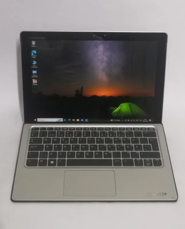 Нетбук-трансформер HP Elite x2 1012 G2 / 12.1" (2736x1824) IPS Touch / Intel Core i5-7200U (2 (4) ядра по 2.5 - 3.1 GHz) / 8 GB DDR3 / 256 GB SSD / Intel HD Graphics 620 / WebCam / Win 10 Pro б/в - зображення 2