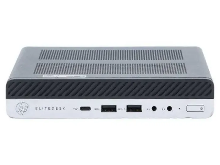 Неттоп HP EliteDesk 800 G3 DM USFF / Intel Core i5-7500T (4 ядра по 2.7 - 3.3 GHz) / 8 GB DDR4 / 256 GB SSD / Intel HD Graphics 630 б/в - зображення 2