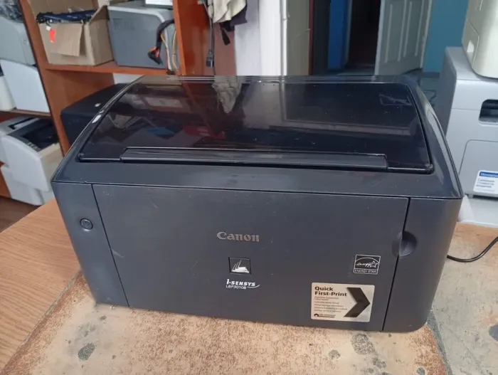 Принтер Б-клас Canon i-SENSYS LBP3010B / Лазерний монохромний друк / 600x600 dpi / A4 / 14 стор/хв / USB 2.0 б/в - зображення 2