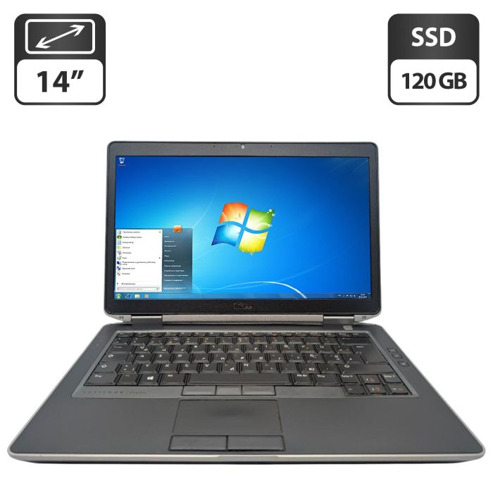 Ноутбук Dell Latitude E6420 / 14" (1600x900) TN / Intel Core i5-2520M (2 (4) ядра по 2.5 - 3.2 GHz) / 8 GB DDR3 / 120 GB SSD / Intel HD Graphics 3000 / WebCam / DVD-ROM б/в - изображение 1