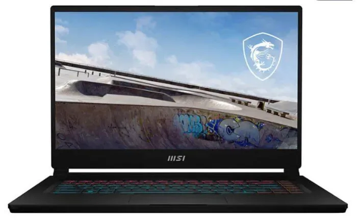 Ігровий ноутбук MSI Stealth 15M B12UE-053NEU / 15.6" (1920x1080) IPS / Intel Core i7-1280P (14 (20) ядер по 3.6 - 4.8 GHz) / 16 GB DDR4 / 512 GB SSD / nVidia GeForce RTX 3060, 6 GB GDDR6, 192-bit / WebCam б/в - зображення 2