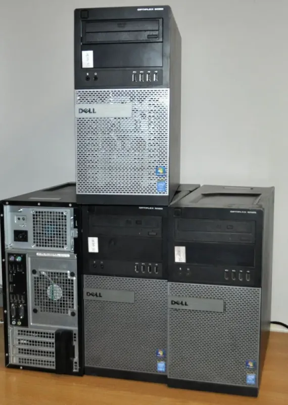 Комп'ютер Dell OptiPlex 9020 Tower / Intel Core i5-4430 (4 ядра по 3.0 - 3.2 GHz) / 8 GB DDR3 / 320 GB HDD / Intel HD Graphics 4600 / DVD-ROM б/в - зображення 11