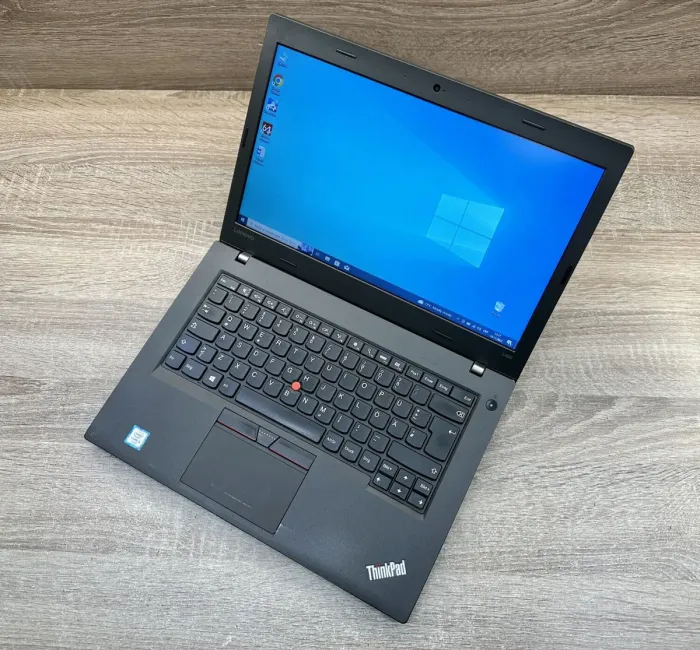 Ультрабук Lenovo ThinkPad L460 / 14" (1366x768) TN / Intel Core i3-6100U (2 (4) ядра по 2.3 GHz) / 8 GB DDR3 / 240 GB SSD / Intel HD Graphics 520 / WebCam / Windows 10 Pro б/в - зображення 2