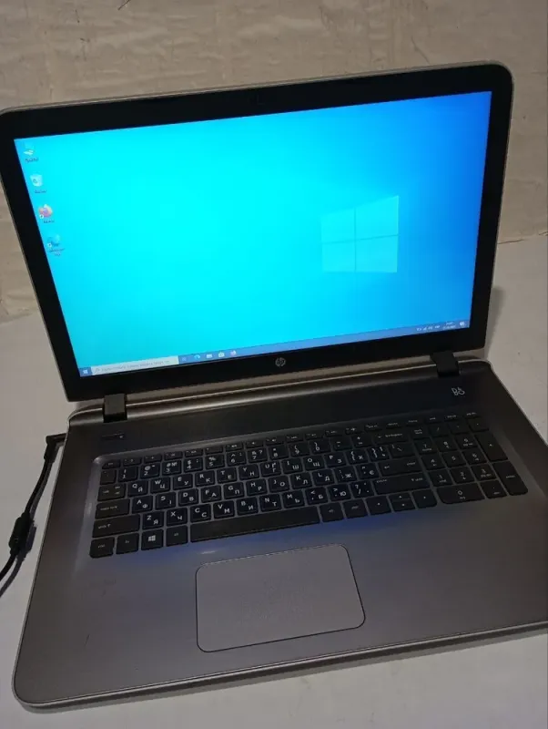 Ноутбук Б-клас HP Pavilion 17-g101dx / 17.3" (1600x900) TN / Intel Core i5-5200U (2 (4) ядра по 2.2 - 2.7 GHz) / 8 GB DDR3 / 120 GB SSD / Intel HD Graphics 5500 / WebCam б/в - зображення 2