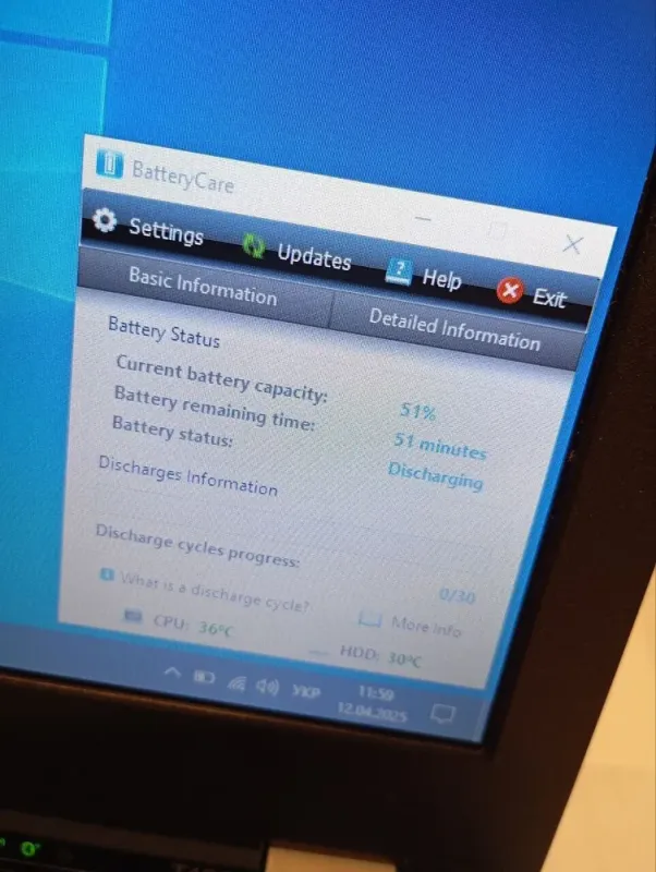 Ноутбук Б-клас Lenovo ThinkPad T420 / 14" (1366x768) TN / Intel Core i5-2520M (2 (4) ядра по 2.5 - 3.2 GHz) / 8 GB DDR3 / 120 GB SSD / Intel HD Graphics 3000 / DVD-ROM / WebCam б/в - зображення 9