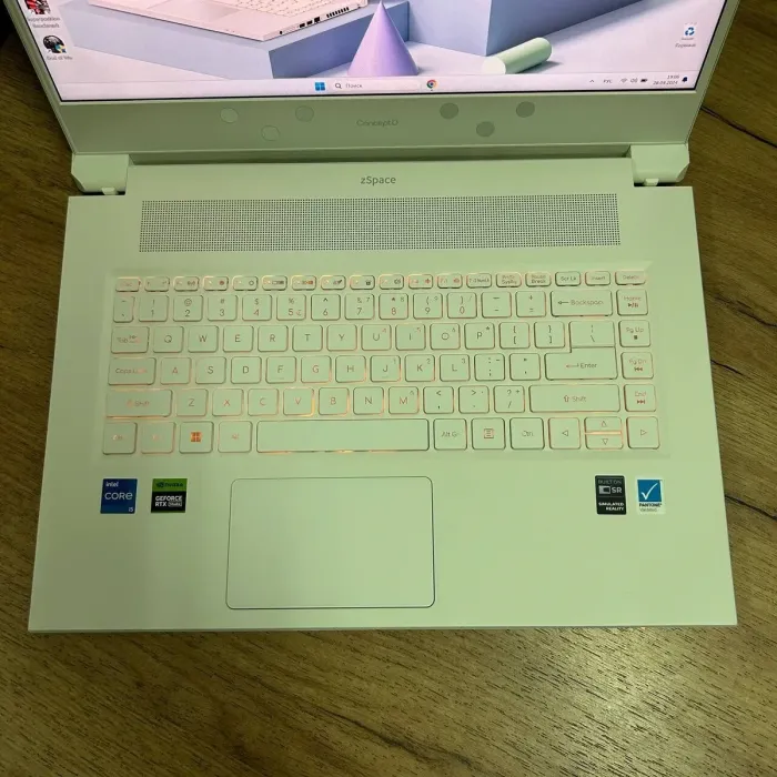 Ігровий ноутбук Acer ConceptD CN715-73G / 15.6" (3840x2160) IPS / Intel Core i5-11400H (6 (12) ядер по 2.2 - 4.5 GHz) / 16 GB DDR4 / 512 GB SSD / nVidia GeForce RTX 3060, 6 GB GDDR6, 192-bit / WebCam б/в - зображення 7