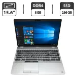 Ноутбук Б-клас Dell Latitude 5511 / 15.6" (1366x768) TN / Intel Core i5-10300H (4 (8) ядра по 2.5 - 4.5 GHz) / 8 GB DDR4 / 256 GB SSD M.2 / Intel UHD Graphics / WebCam / Windows 10 б/в