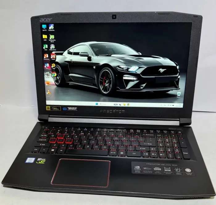 Ігровий ноутбук Aсer Predator Helios 300 ph315-51-71FS / 15,6" (1920x1080) IPS / Intel Core i7-8750H (6 (12) ядер по 2,2 - 4,1 ГГц) / 32 ГБ DDR4 / 256 ГБ SSD + 1000 ГБ HDD / nVidia GeForce GTX 1060, 6 ГБ GDDR5, 192-біт / WebCam б/в - зображення 12