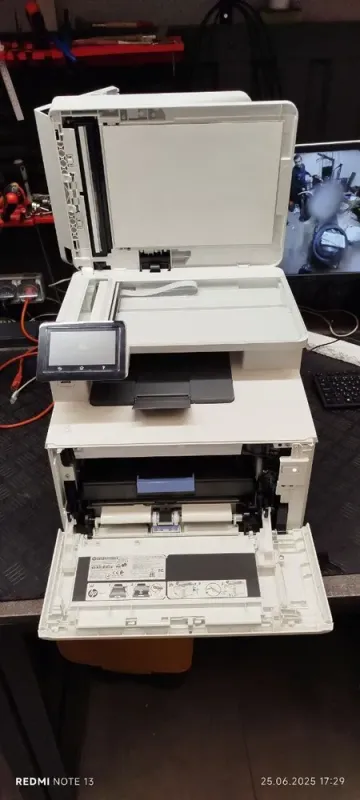 БФП HP Color LaserJet Pro MFP M479fdw / Лазерний кольоровий друк / 600x600 dpi / A4 / 27 стор/хв / USB 2.0, Ethernet, Wi-Fi / Duplex б/в - зображення 2