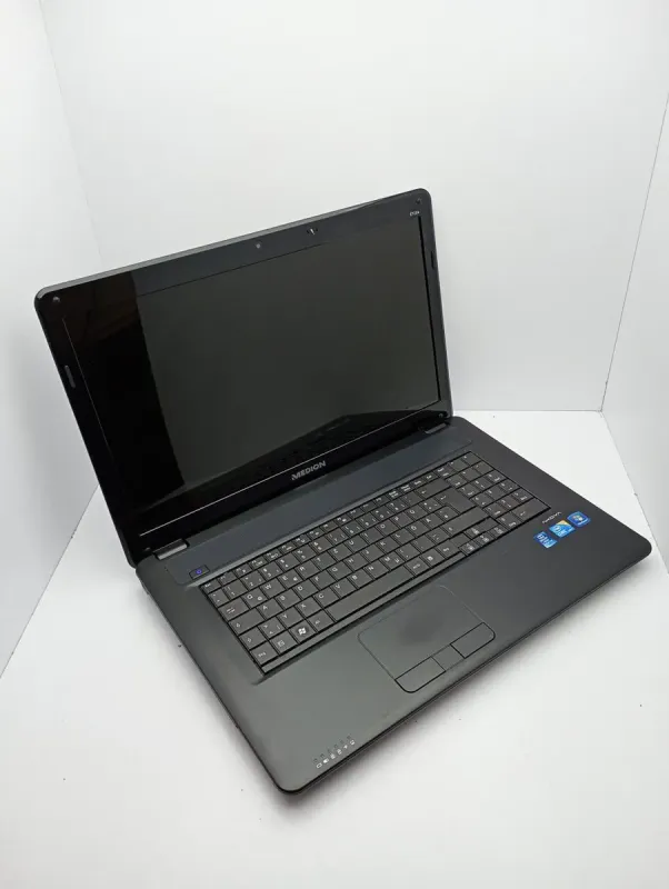 Ноутбук Acer Medion Akoya / 17.3" (1600x900) TN / Intel Core i3-350M (2 (4) ядра по 2.26 GHz) / 6 GB DDR3 / 64 GB SSD + 500 GB HDD / Intel HD Graphics / WebCam б/в - зображення 5