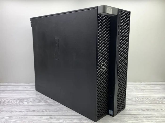 Ігровий ПК Dell Precision P5820T Tower / Intel Xeon W-2135 (6 (12) ядер по 3,7 - 4,5 ГГц) / 64 ГБ DDR4 / 512 ГБ SSD M.2 + 2000 ГБ HDD / nVidia GeForce RTX 2080, 8 ГБ GDDR6, 256-біт / 950 Вт / DVD-ROM б/в - зображення 2