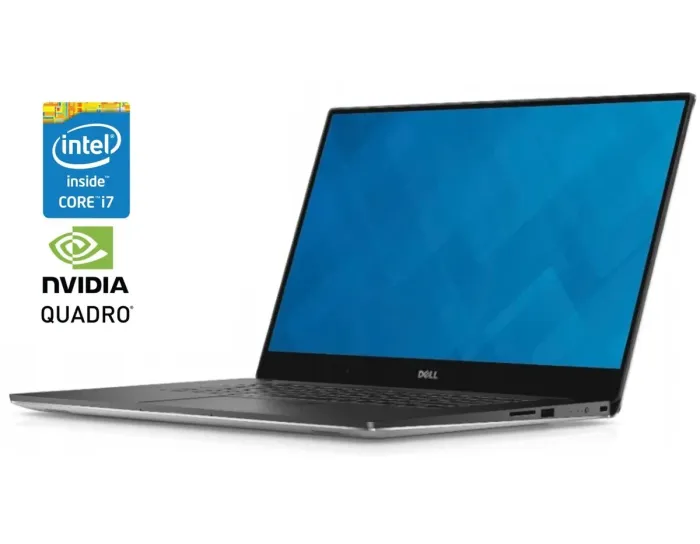 Мобільна робоча станція Б-клас Dell Precision 5510 / 15.6" (1920x1080) IPS / Intel Core i7-6820HQ (4 (8) ядра по 2.7 - 3.6 GHz) / 12 GB DDR4 / 512 GB SSD / nVidia Quadro M1000M, 2 GB GDDR5, 128-bit / WebCam б/в - зображення 1