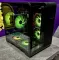 Ігровий ПК 1stPlayer RT5 Black Tower / AMD Ryzen 5 8400F (6 (12) ядер по 4.2 - 4.7 GHz) / 32 GB DDR5 / 1000 GB SSD M.2 / nVidia GeForce RTX 5060, 8 GB GDDR7, 128-bit б/в