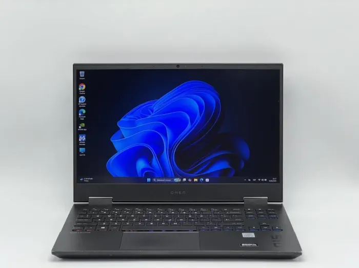 Ігровий ноутбук Б-класу HP Omen 15-ek0013dx / 15.6" (1920x1080) IPS / Intel Core i7-10750H (6 (12) ядер по 2.6 - 5.0 GHz) / 16 GB DDR4 / 480 GB SSD / nVidia GeForce RTX 2060, 6 GB GDDR6, 192-bit / WebCam б/в - зображення 2