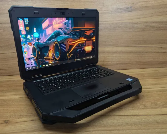 Захищений ноутбук Dell Latitude 14 Rugged 5414 / 14" (1920x1080) IPS / Intel Core i5-6300U (2 (4) ядра по 2.4 - 3.0 GHz) / 8 GB DDR4 / 512 GB SSD / Intel HD Graphics 520 / WebCam / HDMI / Windows 10 б/в - зображення 4