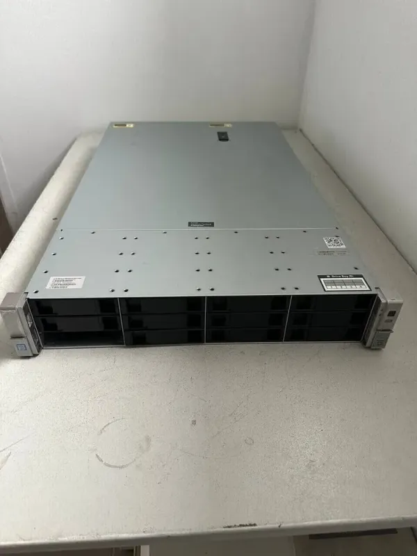 Сервер HP ProLiant DL380 Gen9 (4 LFF) 2U Rack / 2x Intel Xeon E5-2680 v4 (14 (28) ядра по 2.4 - 3.3 GHz) / 128 GB DDR4 / 1200 GB HDD (SAS) / RAID HP Smart Array P440ar / 2x 500W б/в - зображення 2