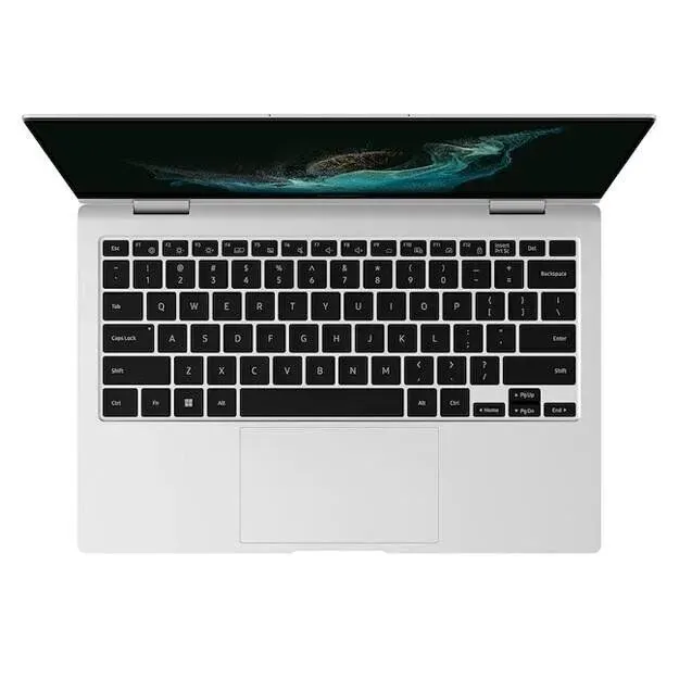 Ультрабук-трансформер Samsung Galaxy Book2 Pro NP950XED-KB2US / 15.6" (1920x1080) OLED / Intel Core i7-1260P (12 (16) ядер по 2.1 - 4.7 GHz) / 16 GB DDR4 / 1000 GB SSD / Intel Iris Xe Graphics / WebCam / Win 11 б/в - зображення 4