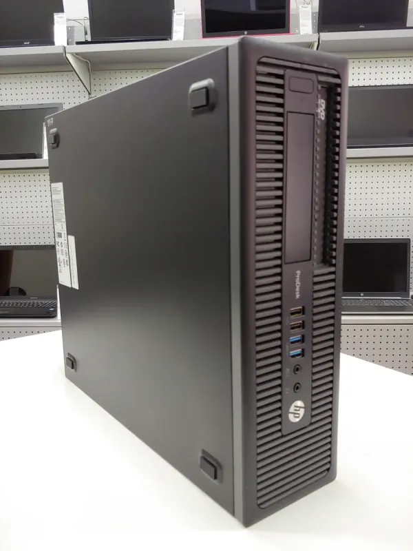 Системний блок HP ProDesk 600 G1 SFF / Intel Core i5-4570 (4 ядра по 3.2 - 3.6 GHz) / 8 GB DDR3 / 240 GB SSD б/в - зображення 6