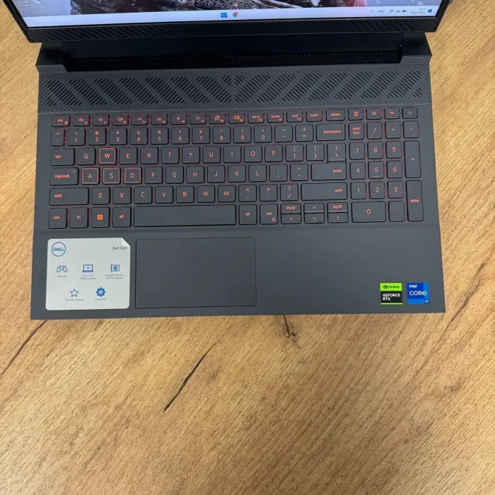 Ігровий ноутбук Б-клас Dell G15 5530 / 15.6" (1920x1080) IPS / Intel Core i7-13650HX (14 (20) ядер по 3.6 - 4.9 GHz) / 16 GB DDR5 / 1000 GB SSD / nVidia GeForce RTX 4060, 8 GB GDDR6, 128-bit / WebCam б/в - зображення 7