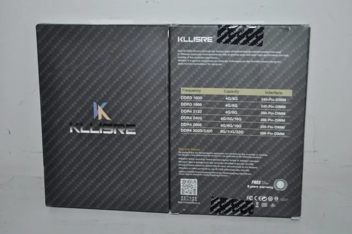 Оперативна пам'ять для ПК Kllisre / 32 GB (2x 16 GB) / 2Rx4 / DDR4 / 3200 MHz - зображення 8