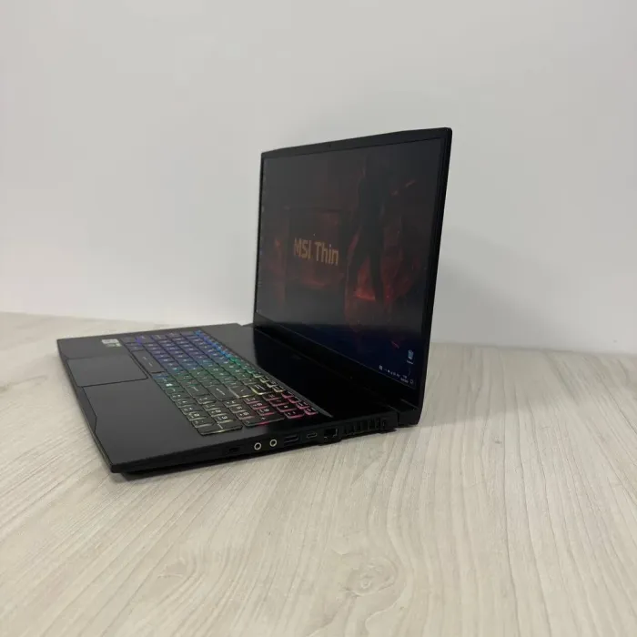 Ігровий ноутбук Б-клас MSI GF75 Thin 10UEK / 15.6" (1920x1080) IPS / Intel Core i7-10750H (6 (12) ядер по 2.6 - 5.0 GHz) / 16 GB DDR4 / 512 GB SSD NVMe / nVidia GeForce RTX 3060, 6 GB GDDR6, 192-bit / WebCam б/в - зображення 5