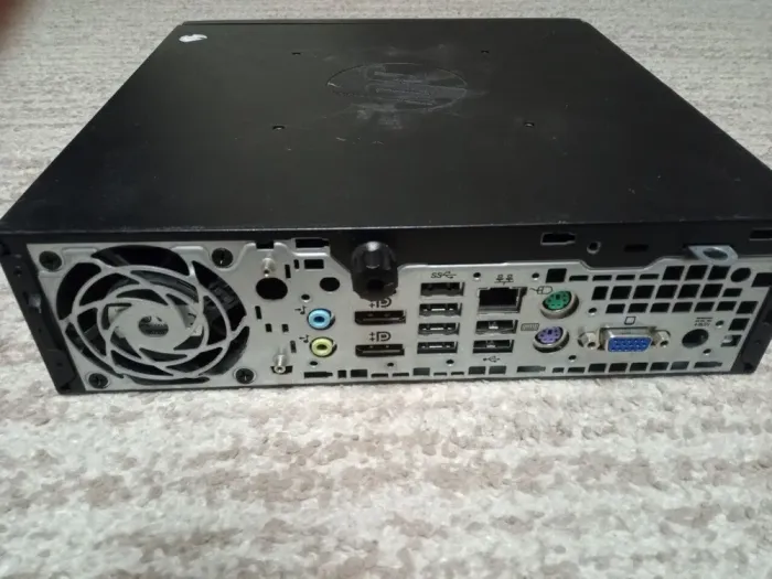 Неттоп Б-клас HP Compaq Elite 8300 USFF / Intel Core i5-3470S (4 ядра по 2.9 - 3.6 GHz) / 4 GB DDR3 / 120 GB SSD / Intel HD Graphics 2500 / DVD-RW б/в - зображення 3