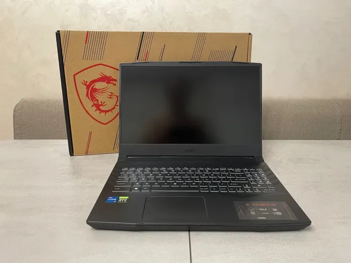 Ігровий ноутбук MSI Pulse GL66 11UCK-234US / 15.6" (1920x1080) IPS / Intel Core i5-11400H (6 (12) ядер по 4.5 GHz) / 16 GB DDR4 / 512 GB SSD M.2 / nVidia GeForce RTX 3050, 4 GB GDDR6, 128-bit / WebCam б/в - зображення 3