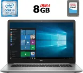 Ноутбук Dell Inspiron 5570 / 15.6" TN / Intel Core i5-8250U (4(8) ядра по 1.6-3.4 GHz) / 8GB DDR4 / 256GB SSD / UHD Graphics 620 / WebCam / USB 3.1 / HDMI / Win 10 б/в